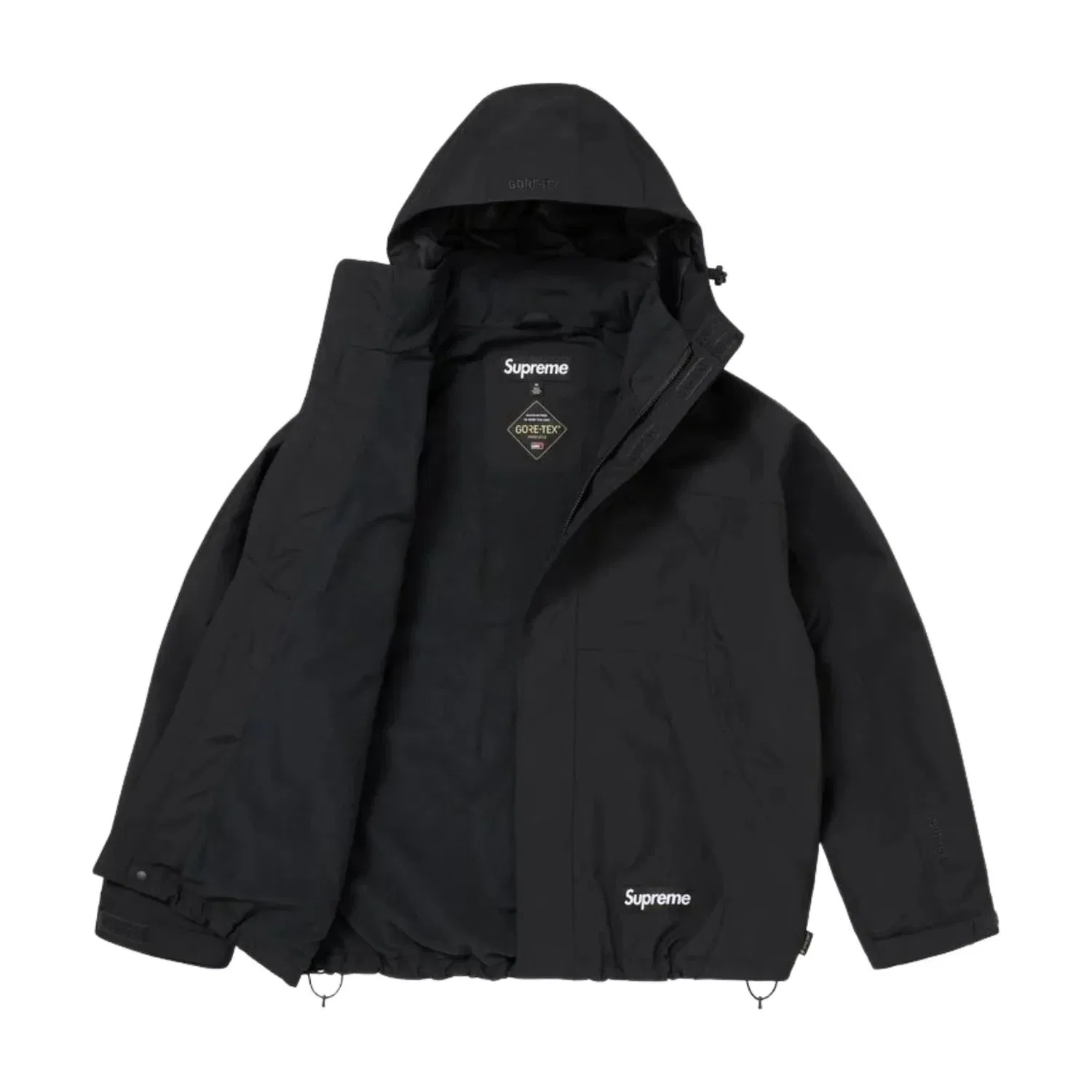 Мужская куртка FW26 AOI GORE-TEX Hooded Jacket 'Black' Supreme, черный — фото 3