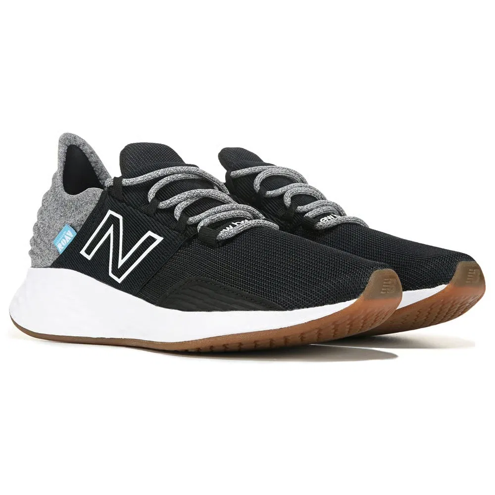 Детские беговые кроссовки Roav New Balance, Black/Grey/Gum