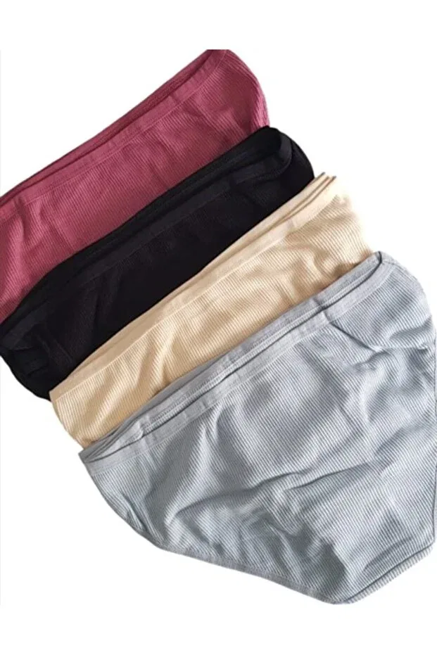 Детские трусы для девочек хлопковые 12 штук Basics Tutku, Multicolor — фото 2