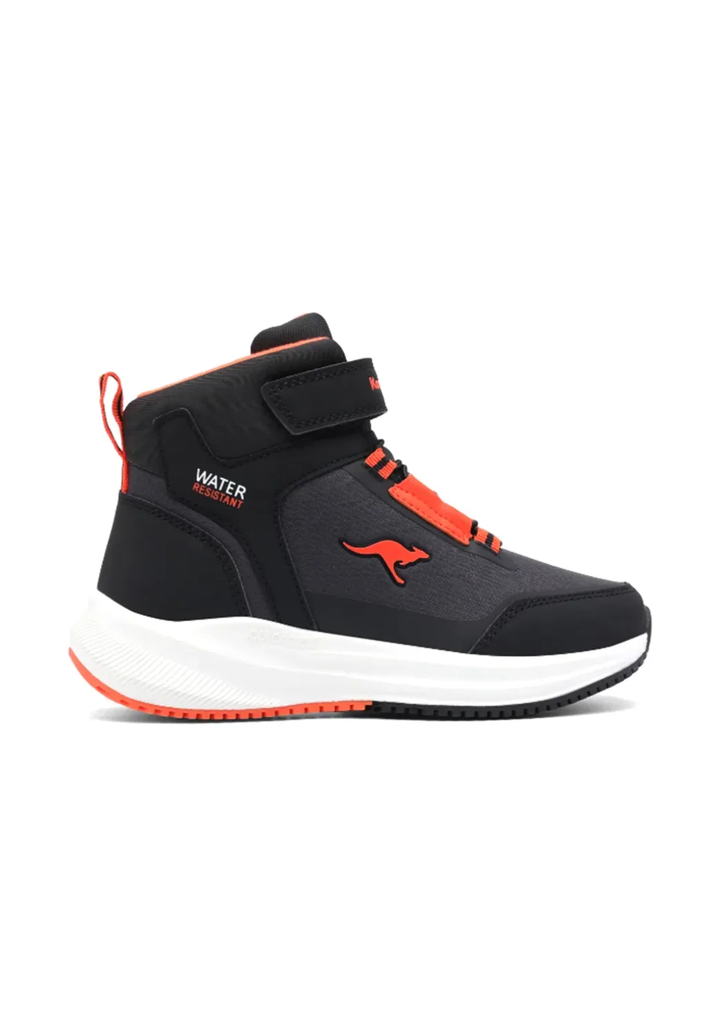 Унисекс - высокие кроссовки Kangaroos, Jet Black Flame