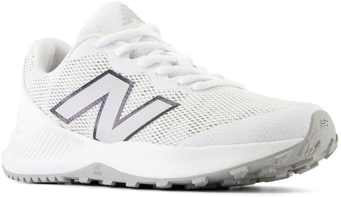 Детские кроссовки New Balance FuelCell V7 Youth Turf-Trainer унисекс, Optic White/Raincloud — фото 3