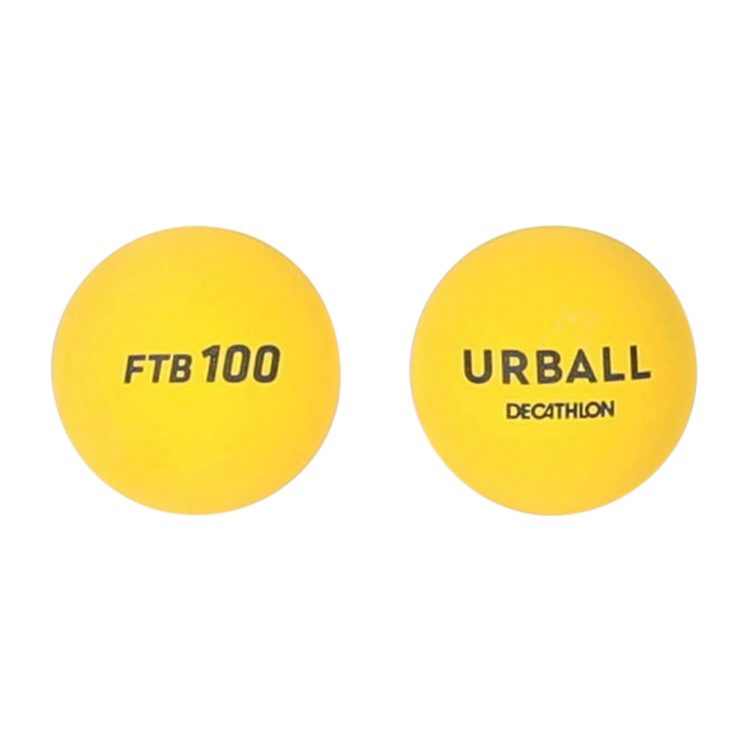 

Теннисный мяч передний One Wall FTB100 ×2 желтый URBALL