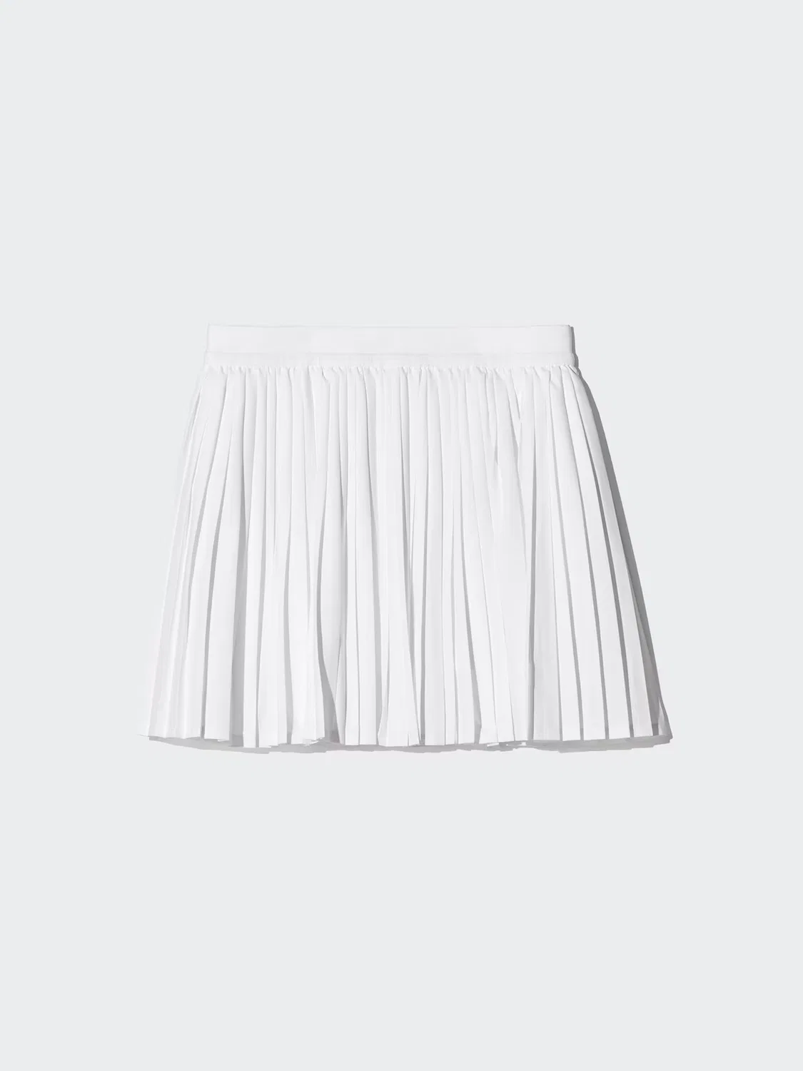 Плиссированная юбка-шорты Uniqlo Активная, темно-зеленый — фото 3