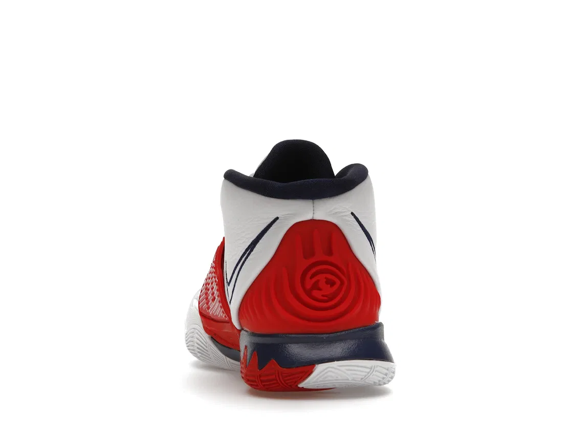 Детские кроссовки для баскетбола Nike Kyrie 6, White/White — фото 4