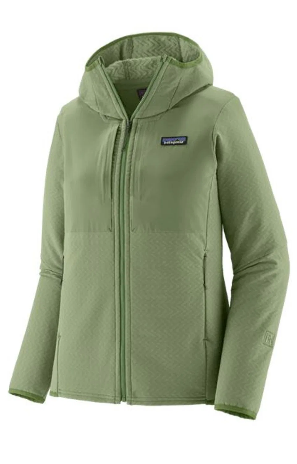 Женское флисовое худи R2 CrossStrata Patagonia, Green