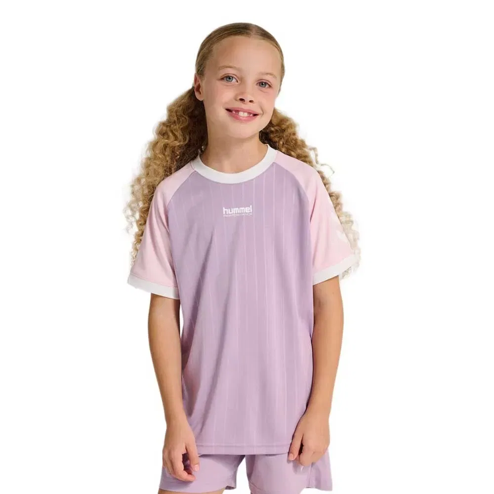 Футболка с коротким рукавом Hummel Stripe, розовый
