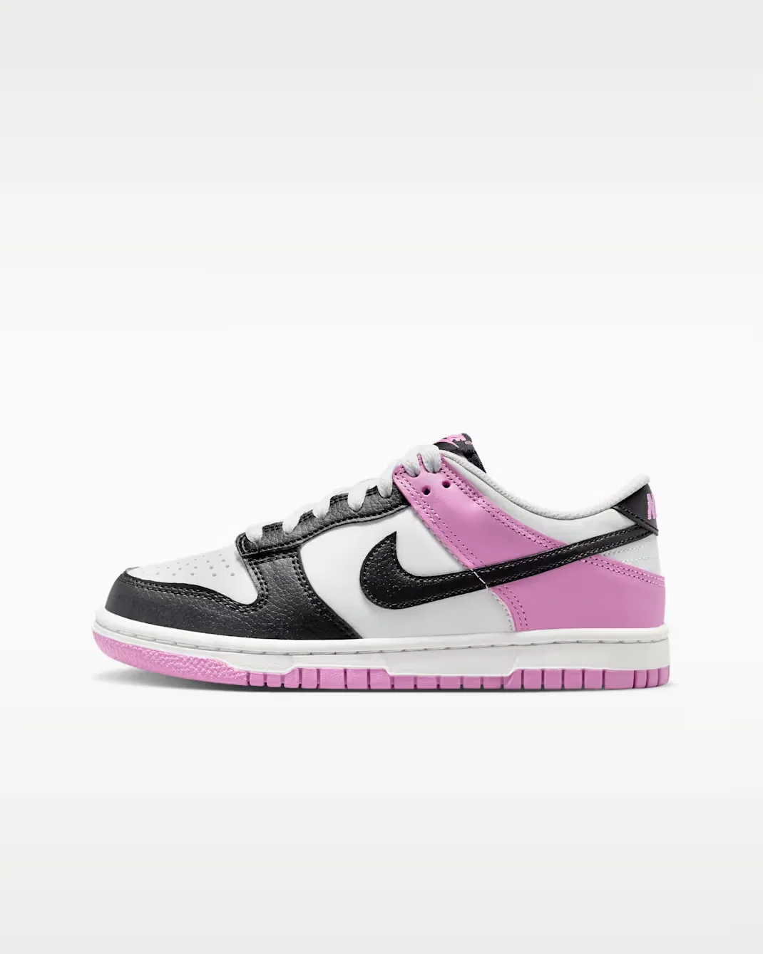 Кроссовки для детей постарше Nike Dunk Low, Off White/Light Magenta/Black