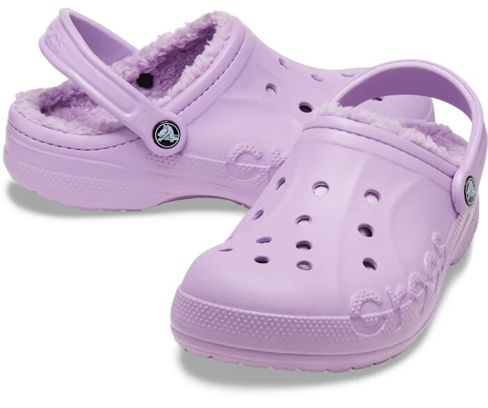 Сабо Crocs Baya Lined, сиреневый — фото 2