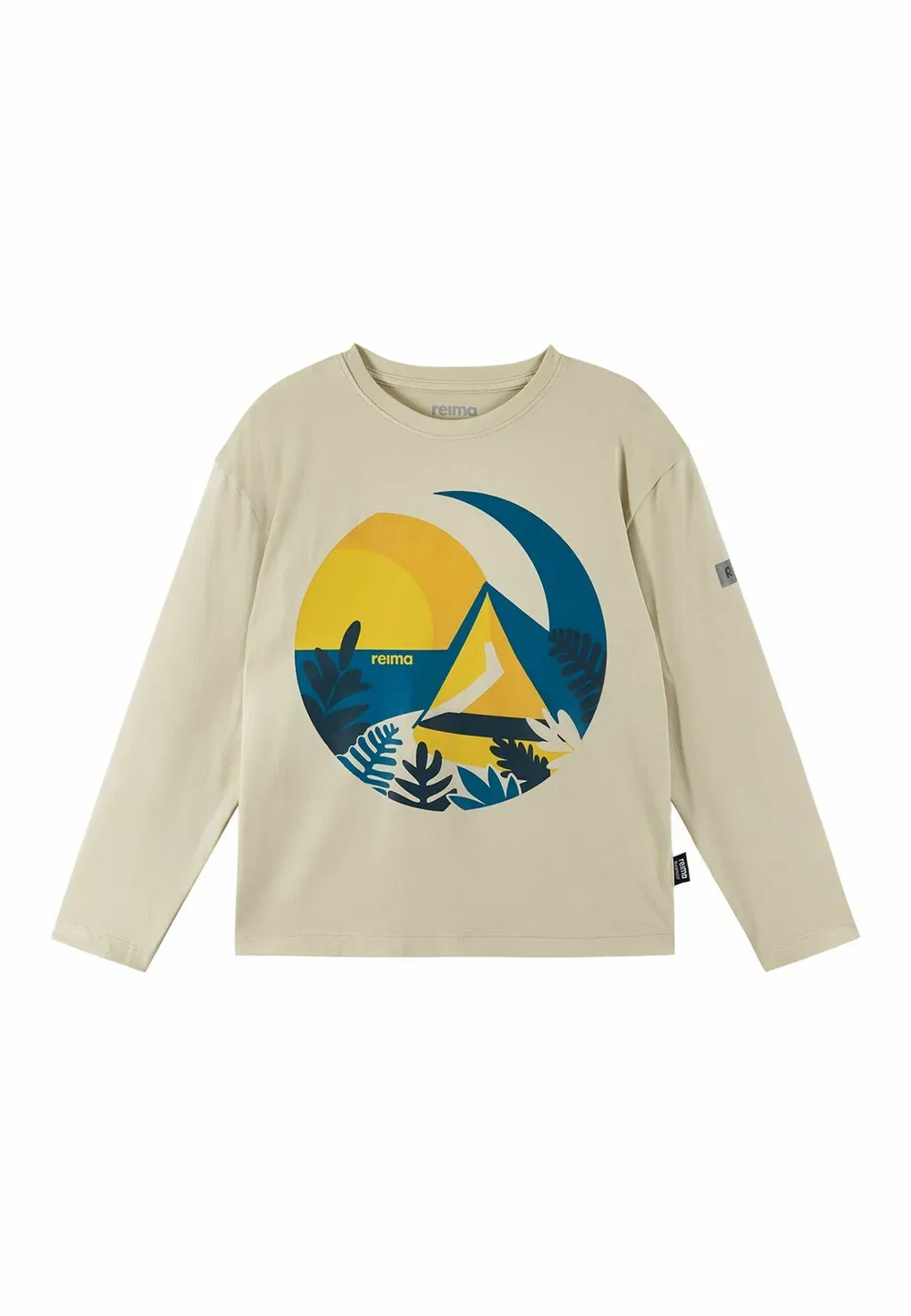 Футболка Inista унисекс с длинными рукавами Reima, Sandy Beige