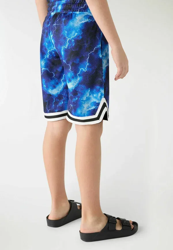 Спортивные брюки с принтом, длина до колена, tracksuit bottoms Terranova, var bluette, синий — фото 2
