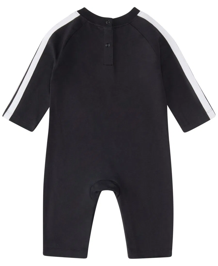 Комбинезон с длинным рукавом реглан Classic Raglan Long-Sleeve Coverall adidas, Black — фото 2