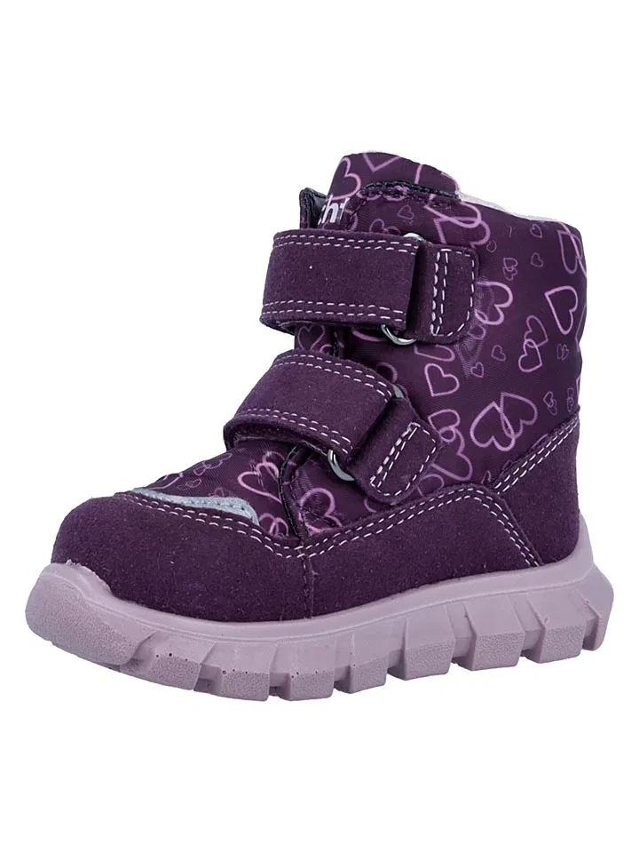 Ботинки зимние Snow Mini Richter Shoes, фиолетовый — фото 3