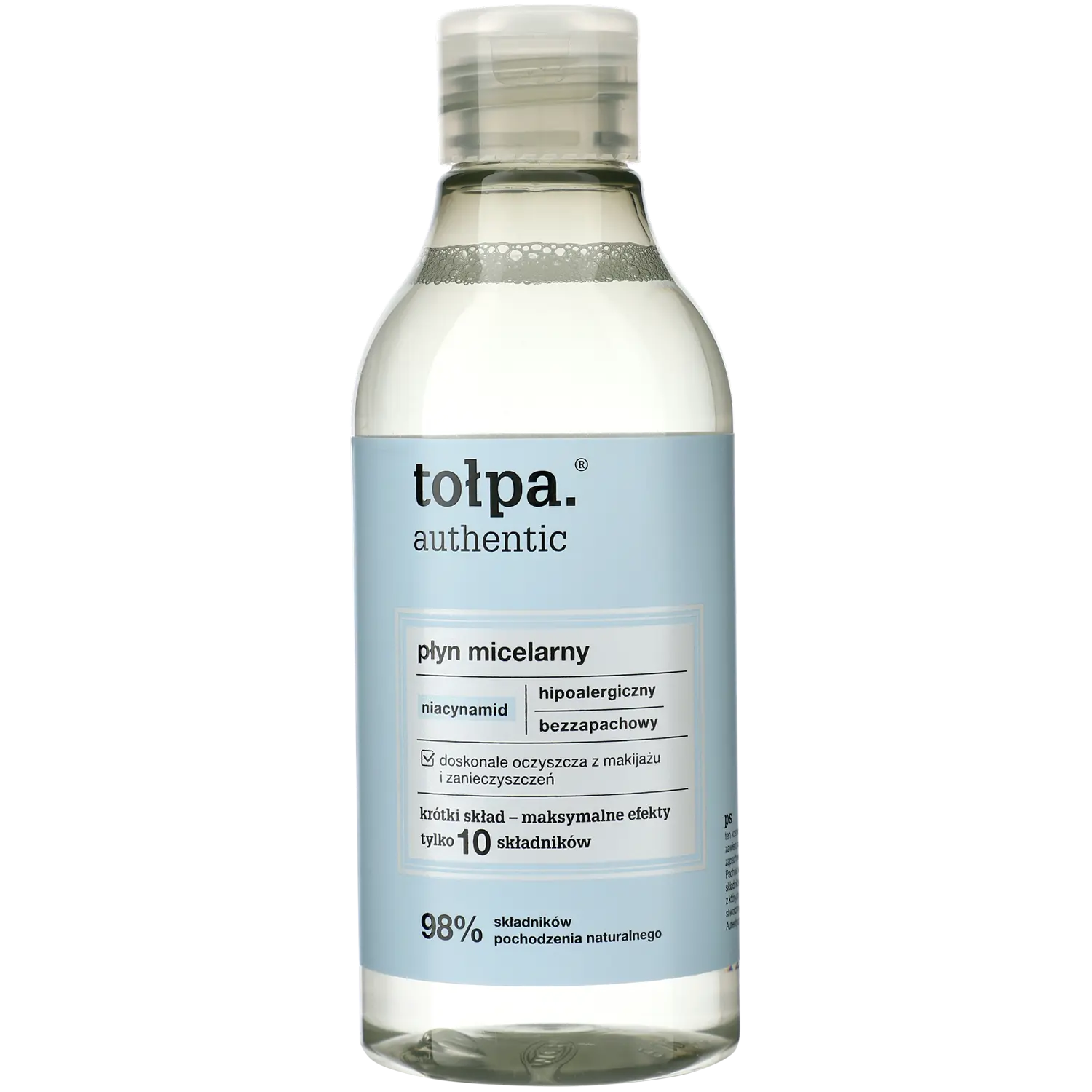 

Tołpa Authentic мицеллярная вода для лица, 300 мл