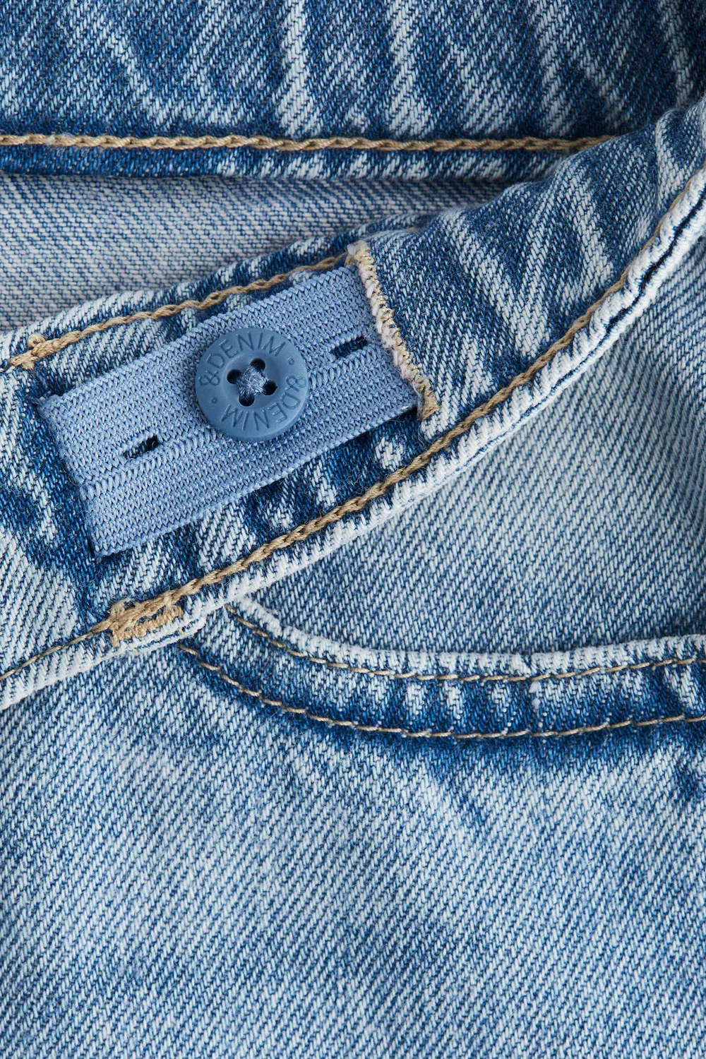 Свободные джинсы H&M, Light Denim Blue — фото 3