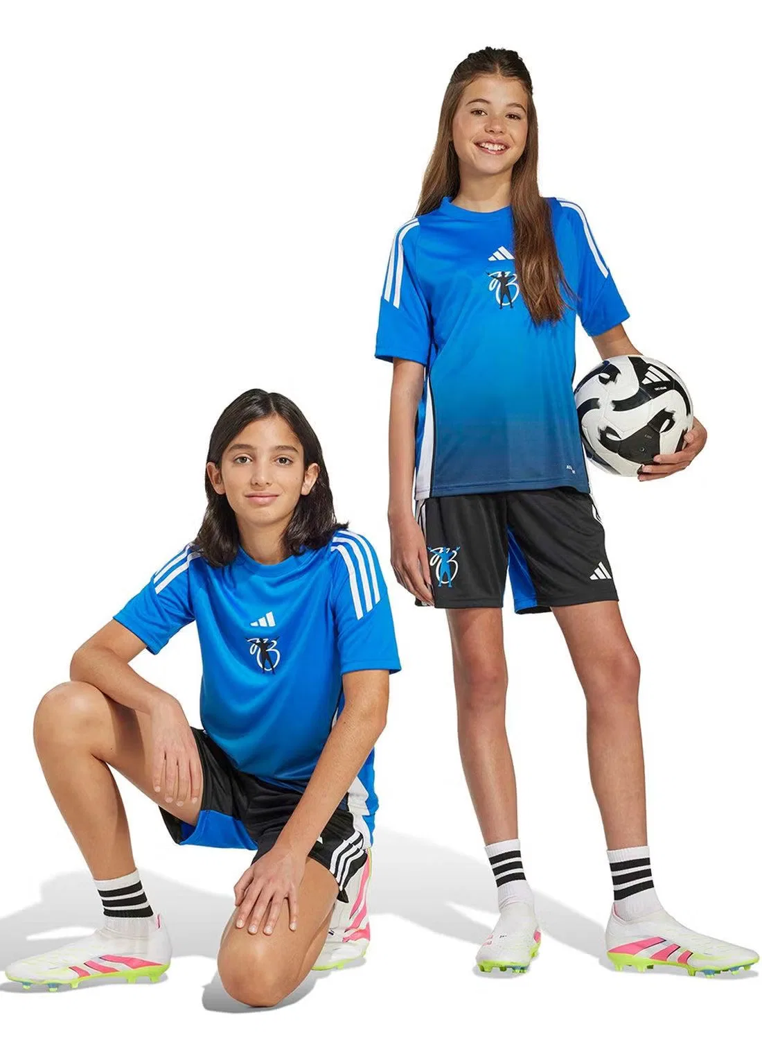 Шорты тренировочные с логотипом Jude Bellingham Adidas Originals, черный