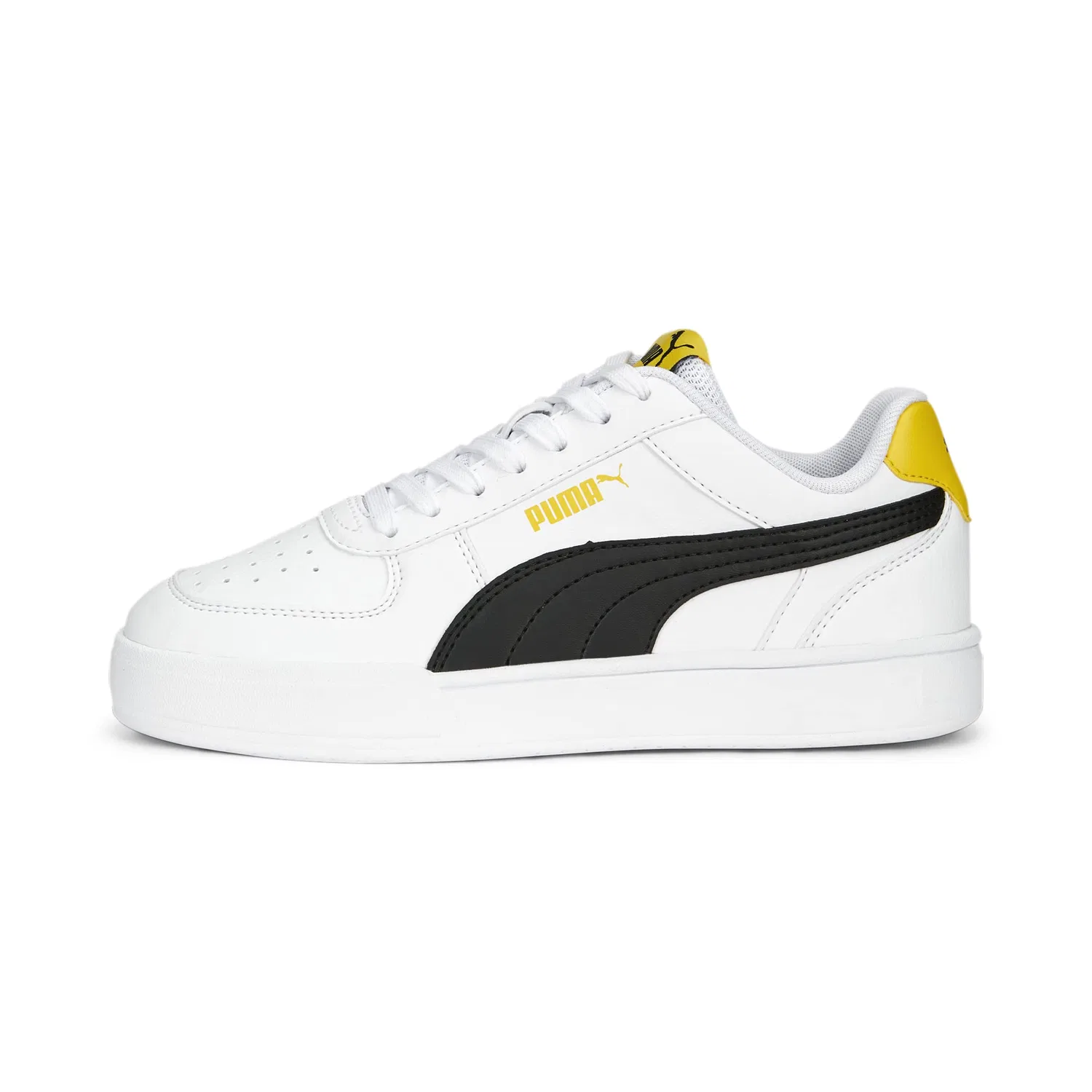 Детские кроссовки для мальчиков с закрытым носком Drift Cat 5 L Sf Kids PUMA PUMA White PUMA Black Yellow