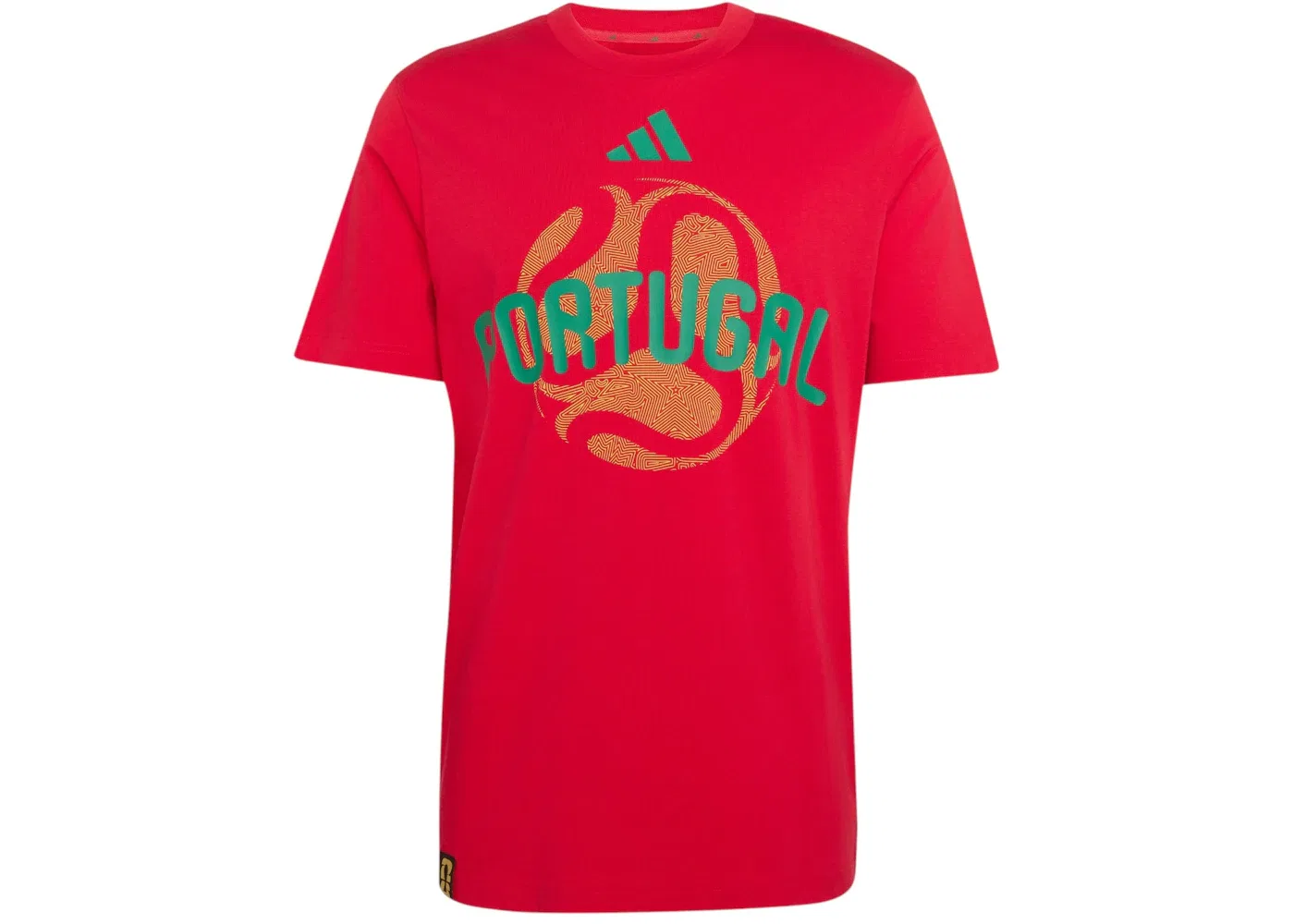 Мужская футболка с принтом Adidas T-Shirt, Bold Red