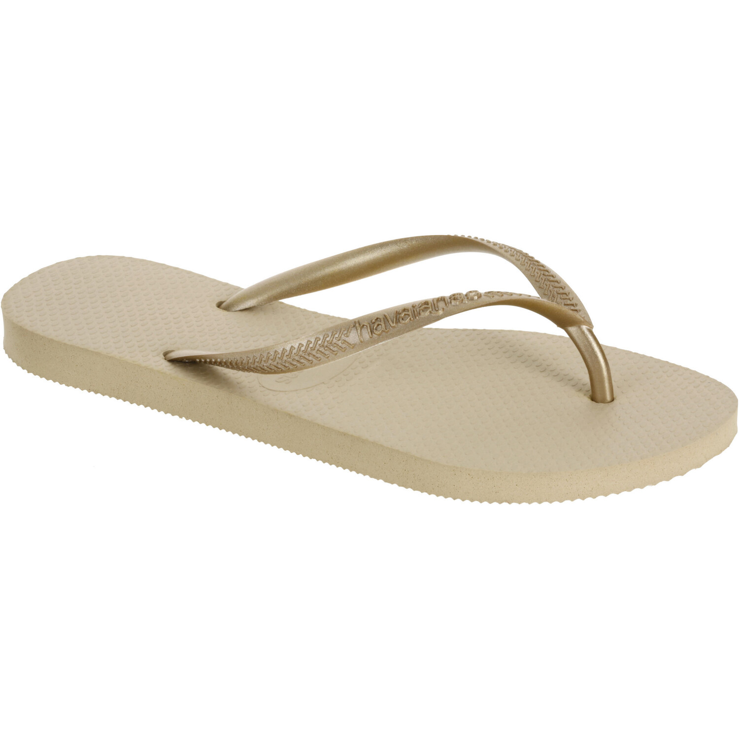 

Вьетнамки Женские - Havaianas Slim бежевый, бежевый