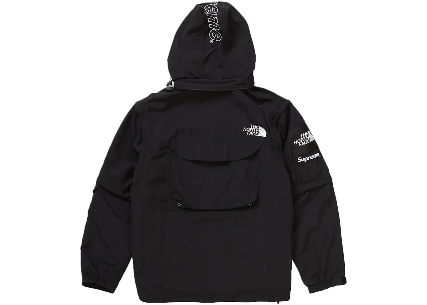 Мужская куртка-трансформер с длинным рукавом Supreme The North Face, Black — фото 2