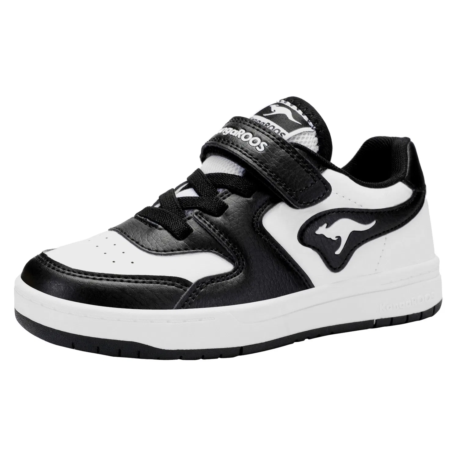 Детские кроссовки с ROOSFIT технологией KangaROOS, Jet Black/White