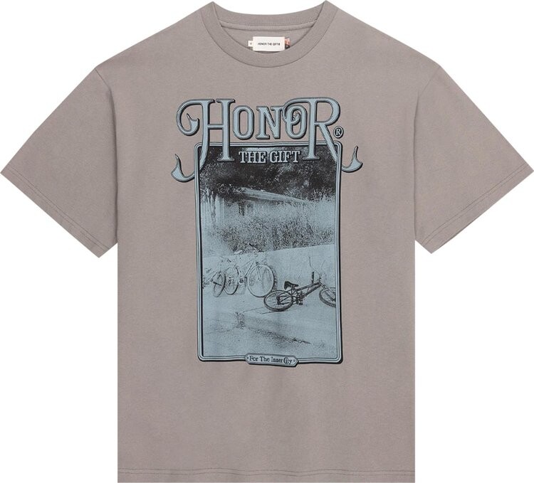 

Футболка Honor The Gift B-Summer Outside Short-Sleeve T-Shirt 'Grey', серый