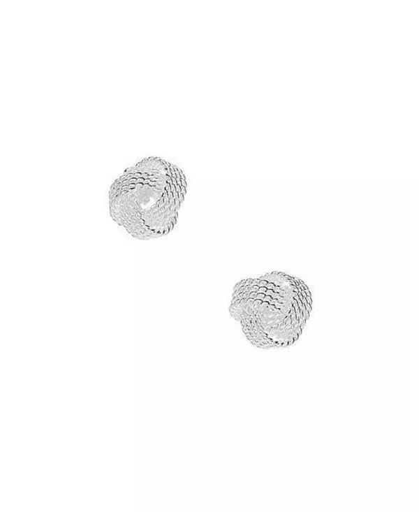 

Серьги-Гвоздики с узелками для женщин Hollywood Sensation, silver