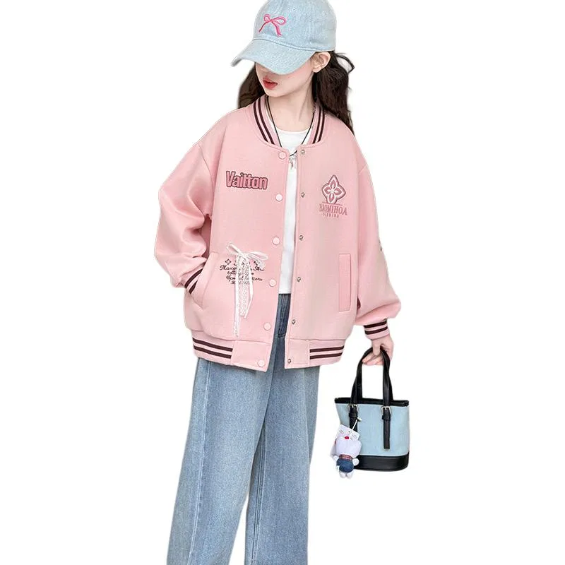 Детская бейсбольная куртка с воротником-поло, Baseball Collar Moderate, PLANDOO