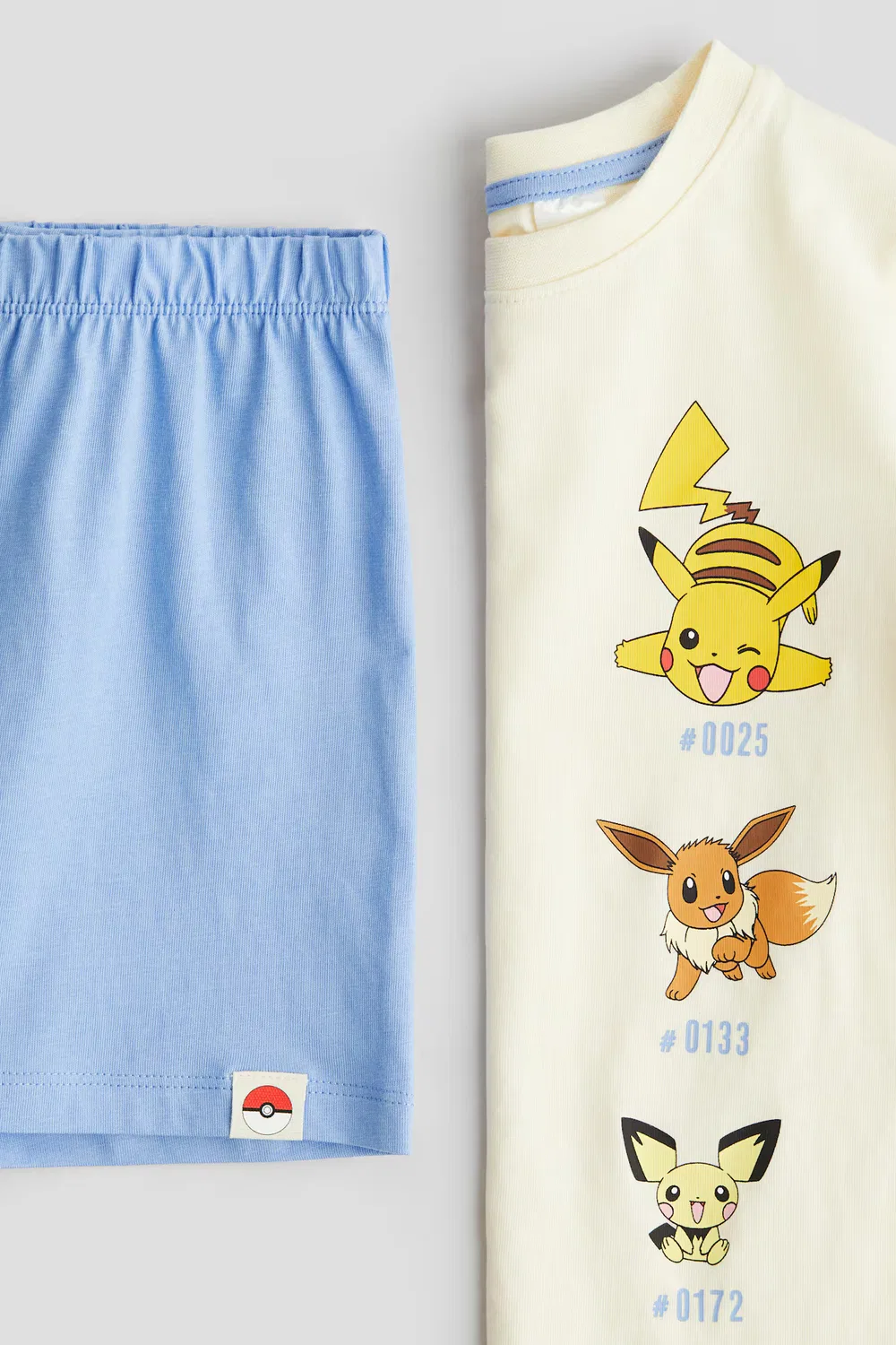 Пижама с принтом H&M, Hellgelb/Pokémon — фото 2