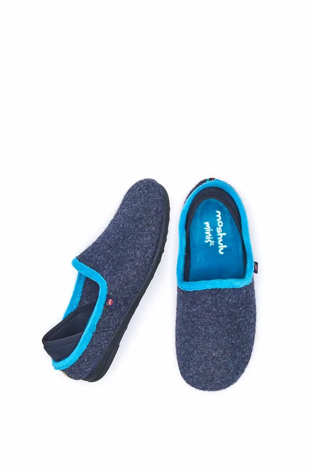 Детские тапочки из фетра Moshulu, Indigo