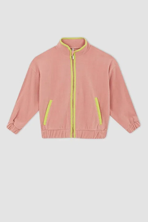 Детский кардиган с длинным рукавом Defacto, Pink-Br74