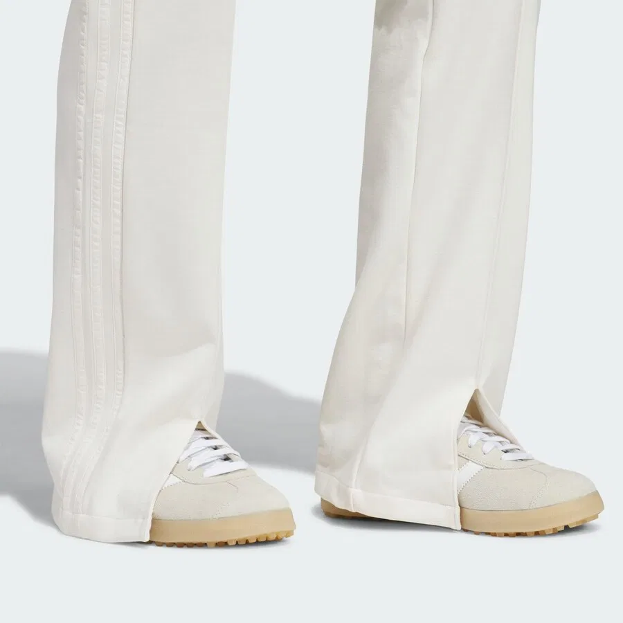 Спортивные брюки ADIDAS PERFORMANCE Boot cut, цвет «слоновая кость» — фото 4