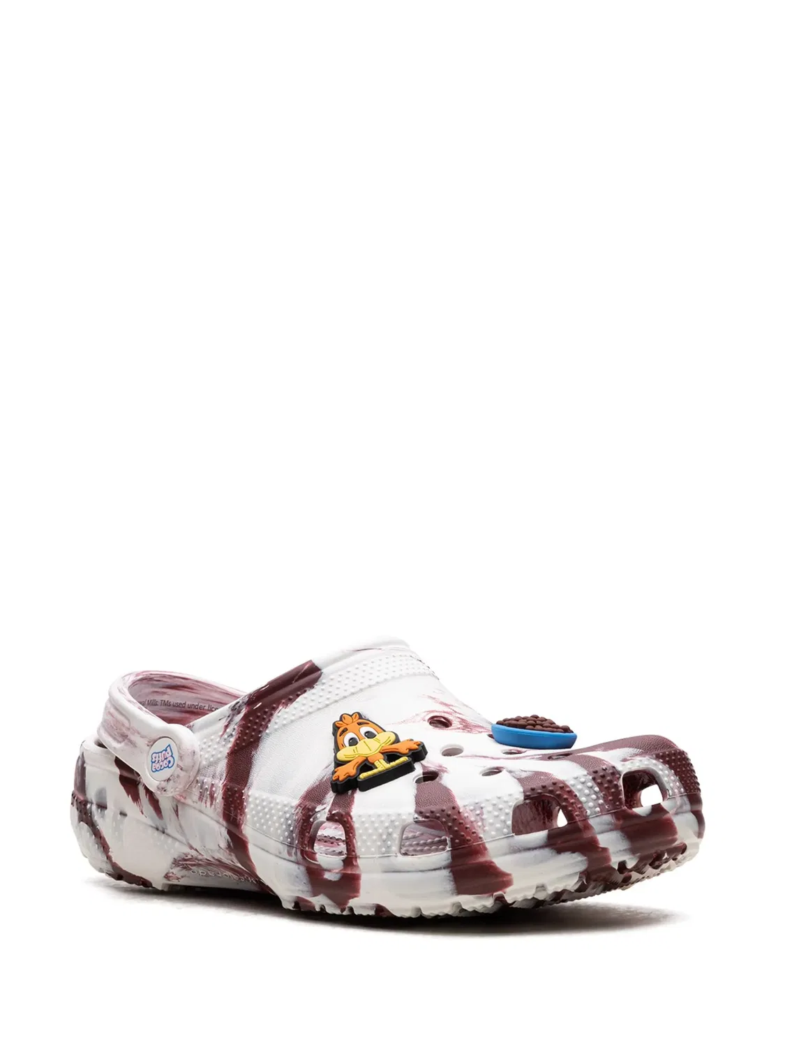 Клоги Classic Clog Cocoa Puffs Crocs Kids, коричневый — фото 2