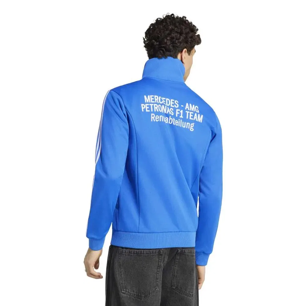 Мужская куртка спортивная с молнией Blue Wonder Adidas, Blue — фото 2