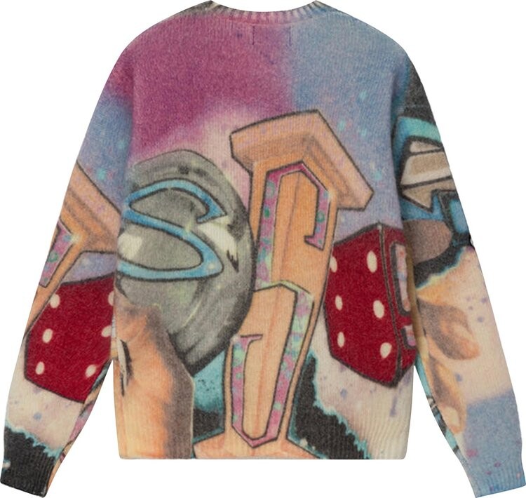Свитер Stussy Goldie Sweater 'Muticolor', разноцветный — фото 3