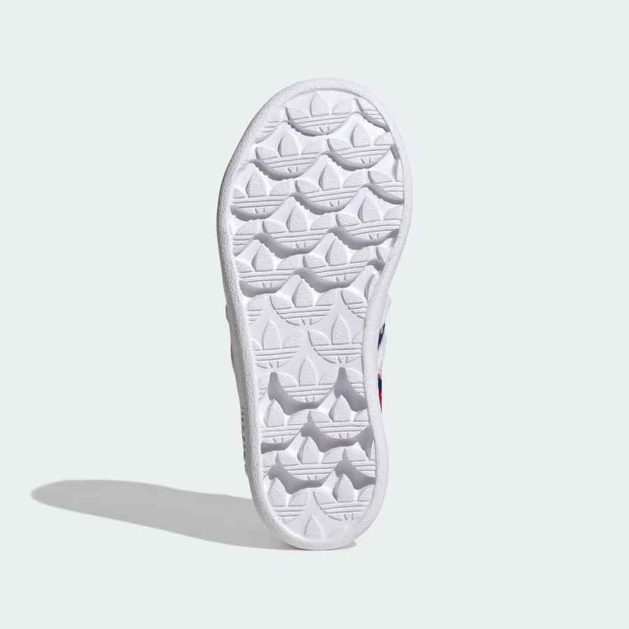 Кроссовки детские с принтом Disney Adifom Superstar 360 adidas, Сине-белый — фото 4