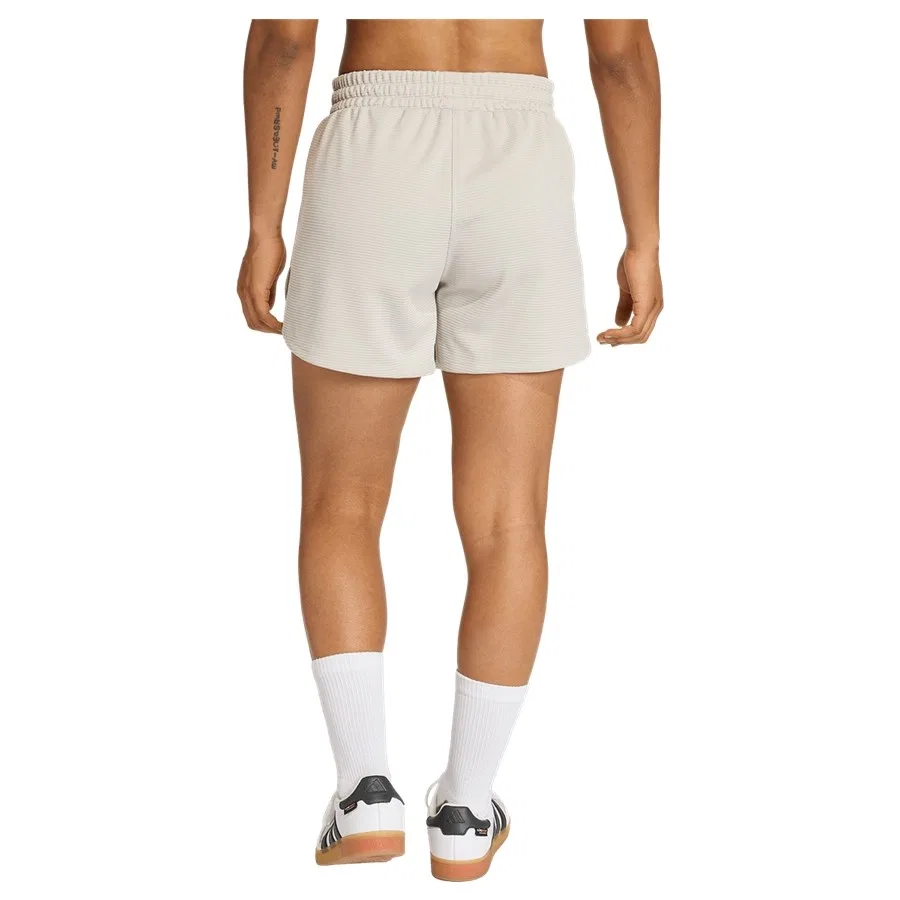 Женские спортивные шорты Waffle Pacer, adidas, Бежевый — фото 3