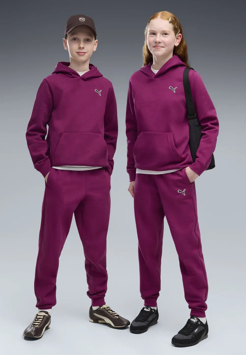 Спортивные штаны Essentials с высокой посадкой, унисекс Puma, Fuchsia Glow — фото 2