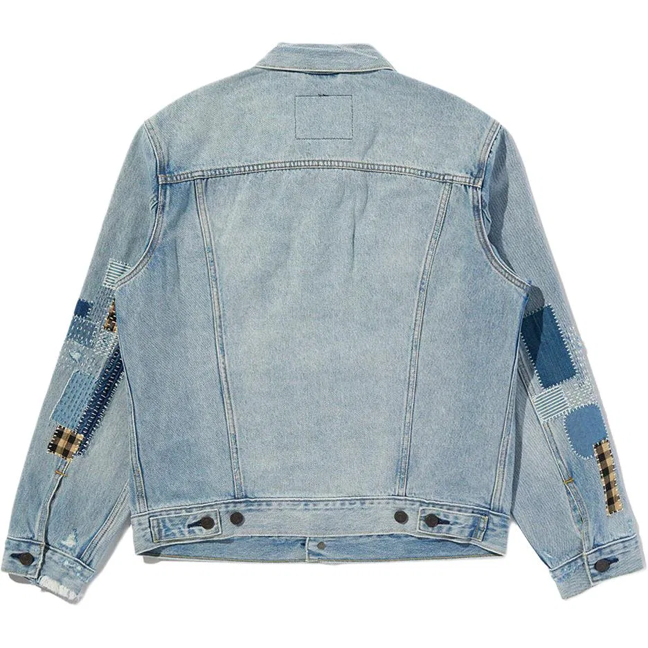 Детская джинсовая куртка Levis, Light Blue — фото 3