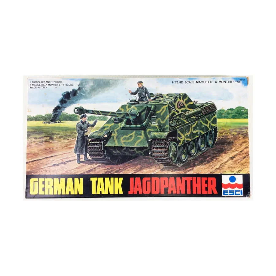 

Немецкий танк - Ягдпантера, Plastic Military Figures (1:72) (ESCI)