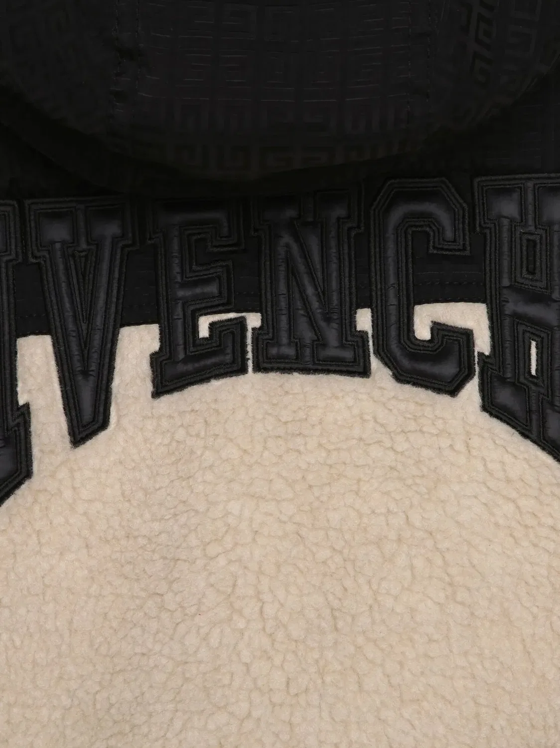 Givenchy Панельная куртка с капюшоном - нейтральные тона — фото 2