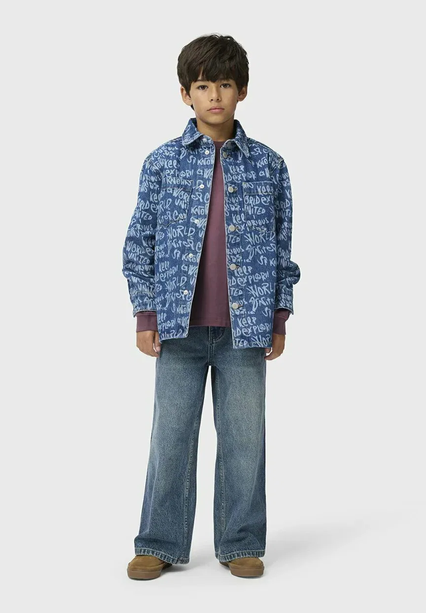 Джинсовая куртка Hoshiu унисекс Molo, Grafittii Denim