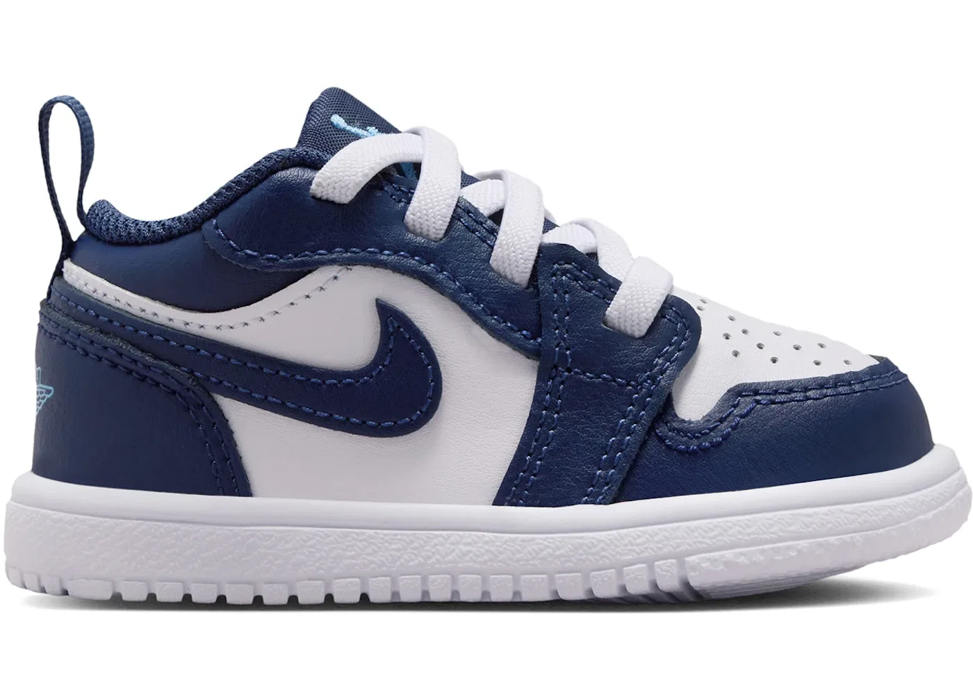 Детские кроссовки Lifestyle с принтом Jordan 1 Low ALT Jordan, Midnight Navy/White/University Blue