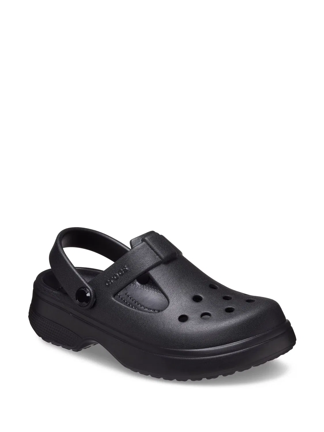 Клоги Crocs Classic Mary Jane, черный — фото 2