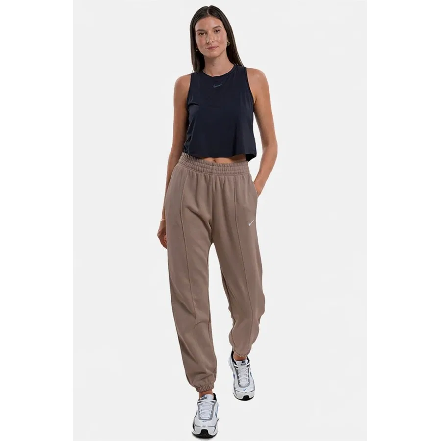 Спортивные брюки свободного кроя с длинным рукавом Sportswear Loose Fit Pant Nike, Темно-коричневый — фото 4