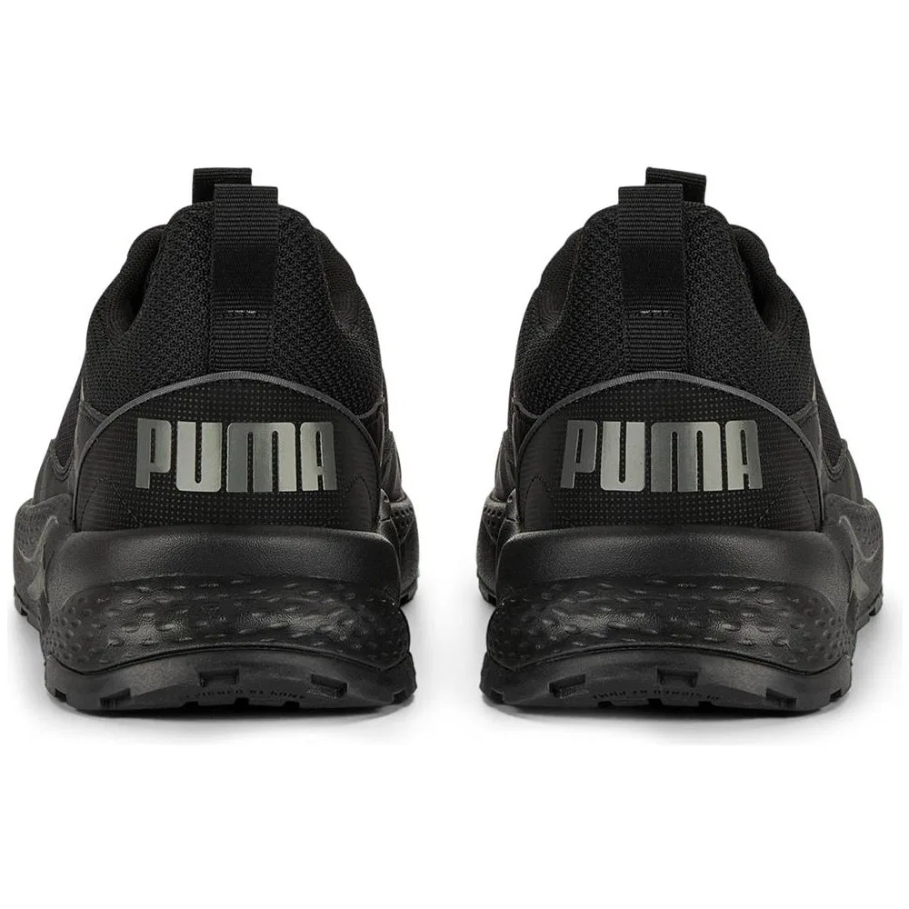 Детские кроссовки Puma Anzarun 2.0.01 из натуральной кожи, Black — фото 2