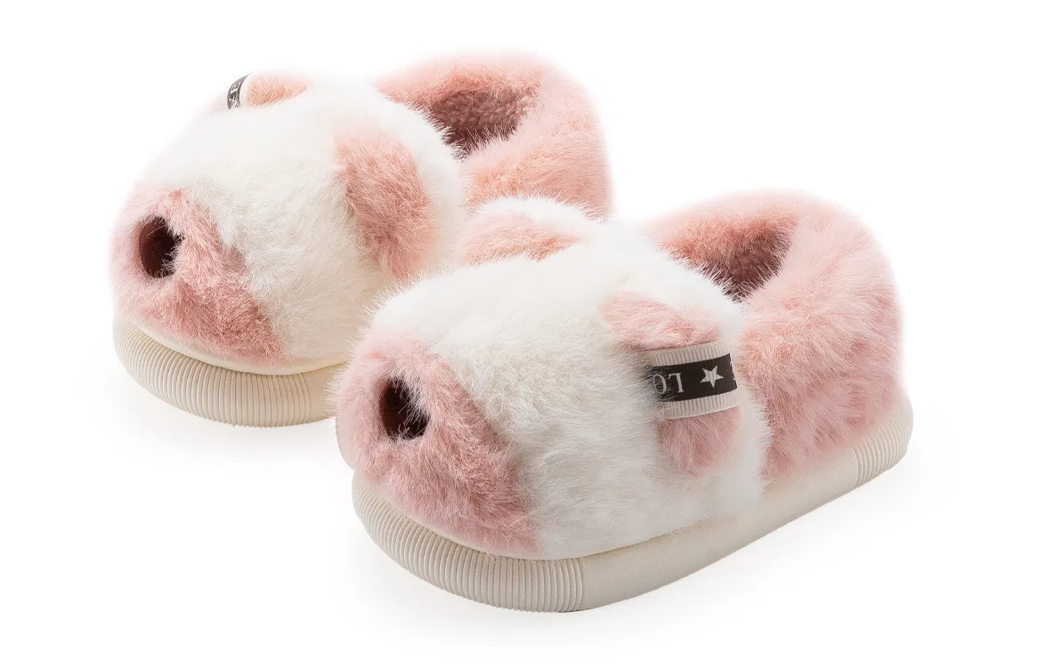 Детские ботинки для малышей с защитой от скольжения EBMINI, Beige Pink — фото 4