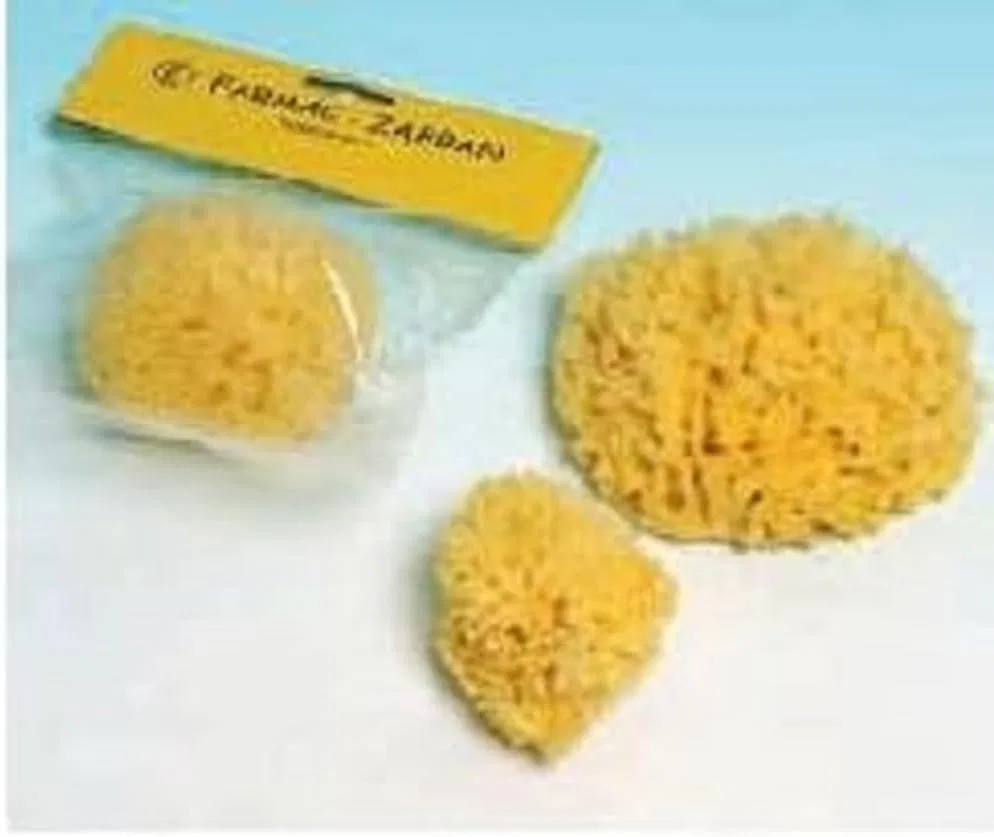 Губка для тела Natural Sea Sponge, FARMAC-ZABBAN, Large, Mehrfarbig