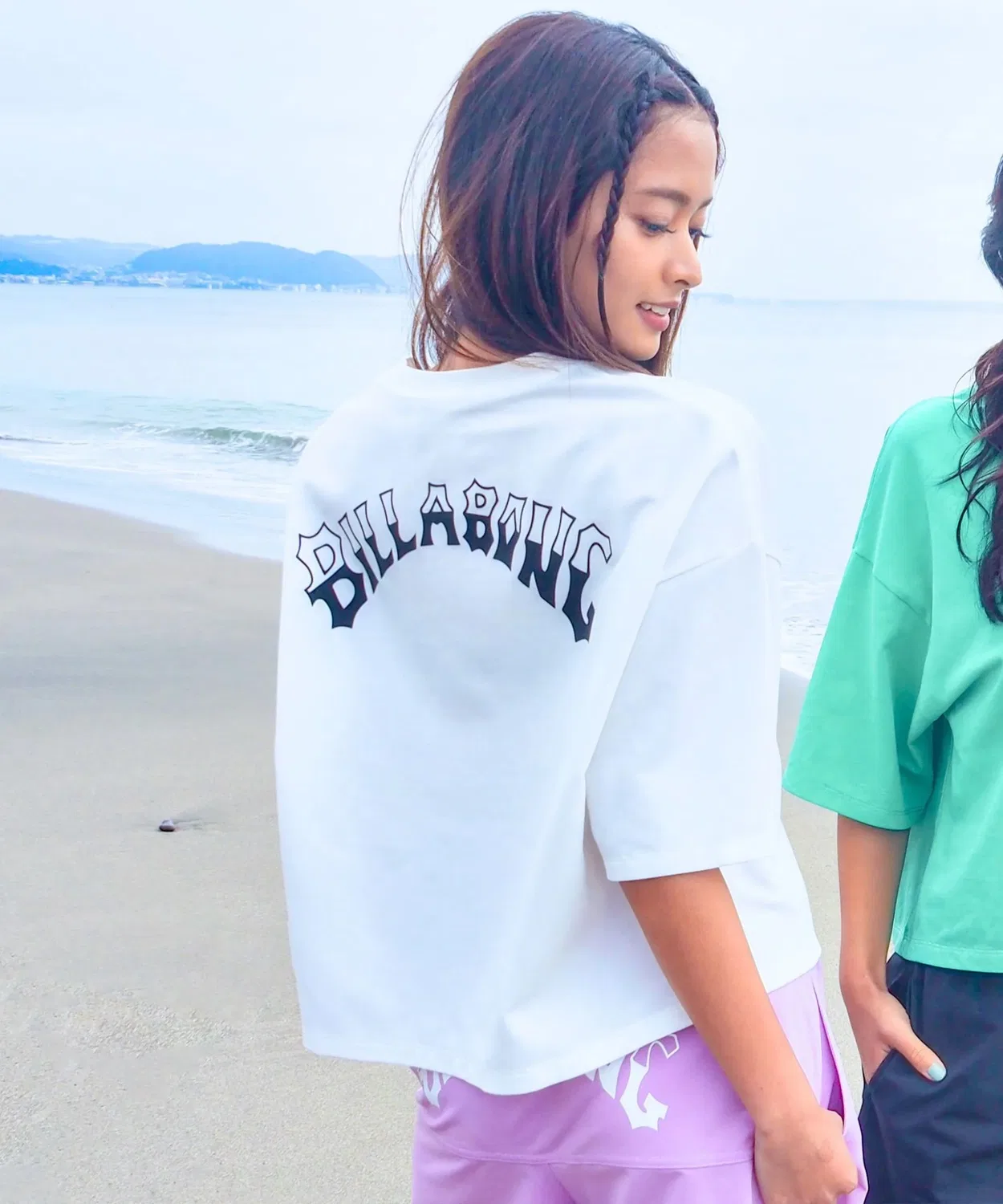 Детская футболка с принтом BILLABONG, Белая