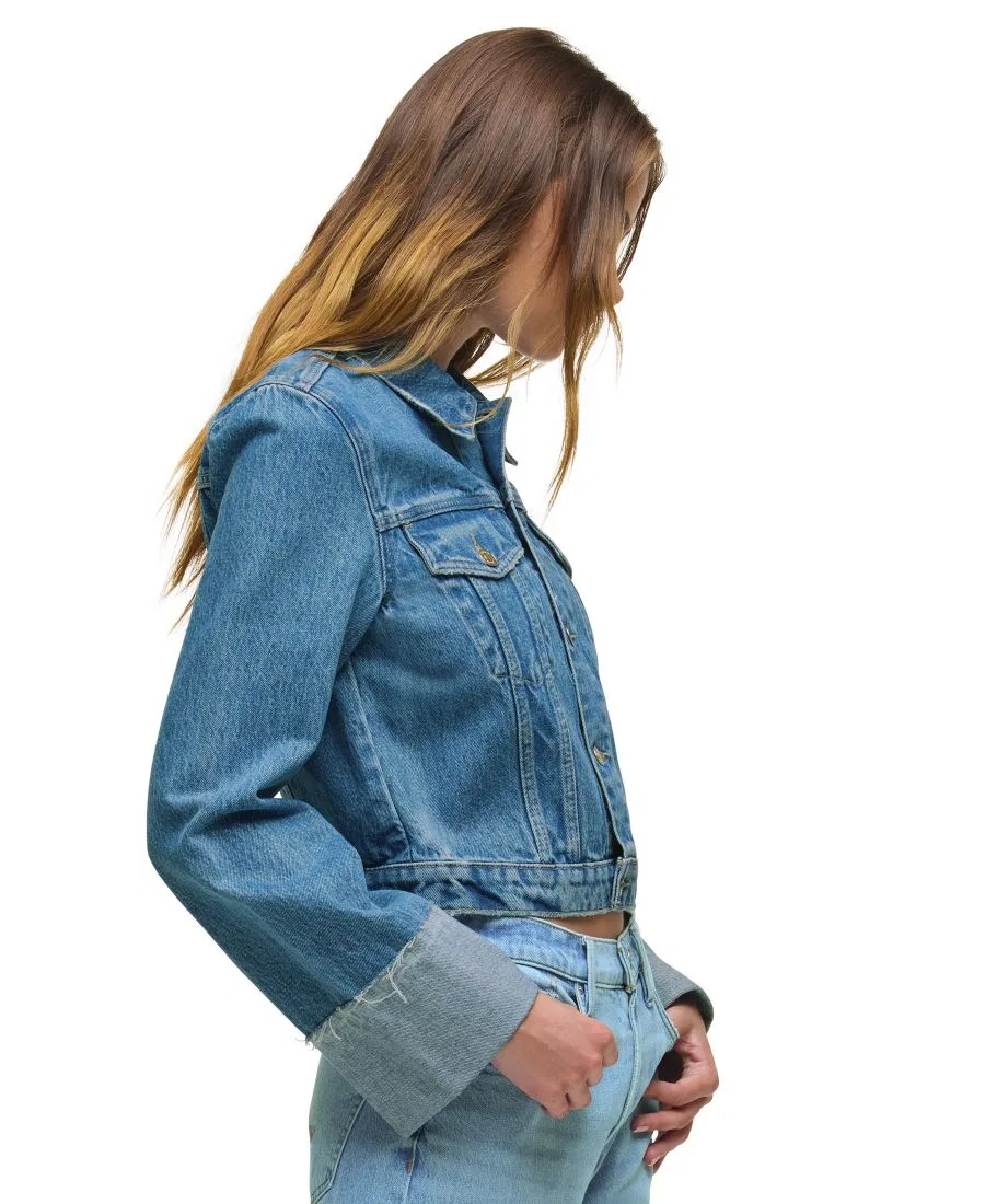 Джинсовая куртка оверсайз Hudson Jeans, Universal — фото 3