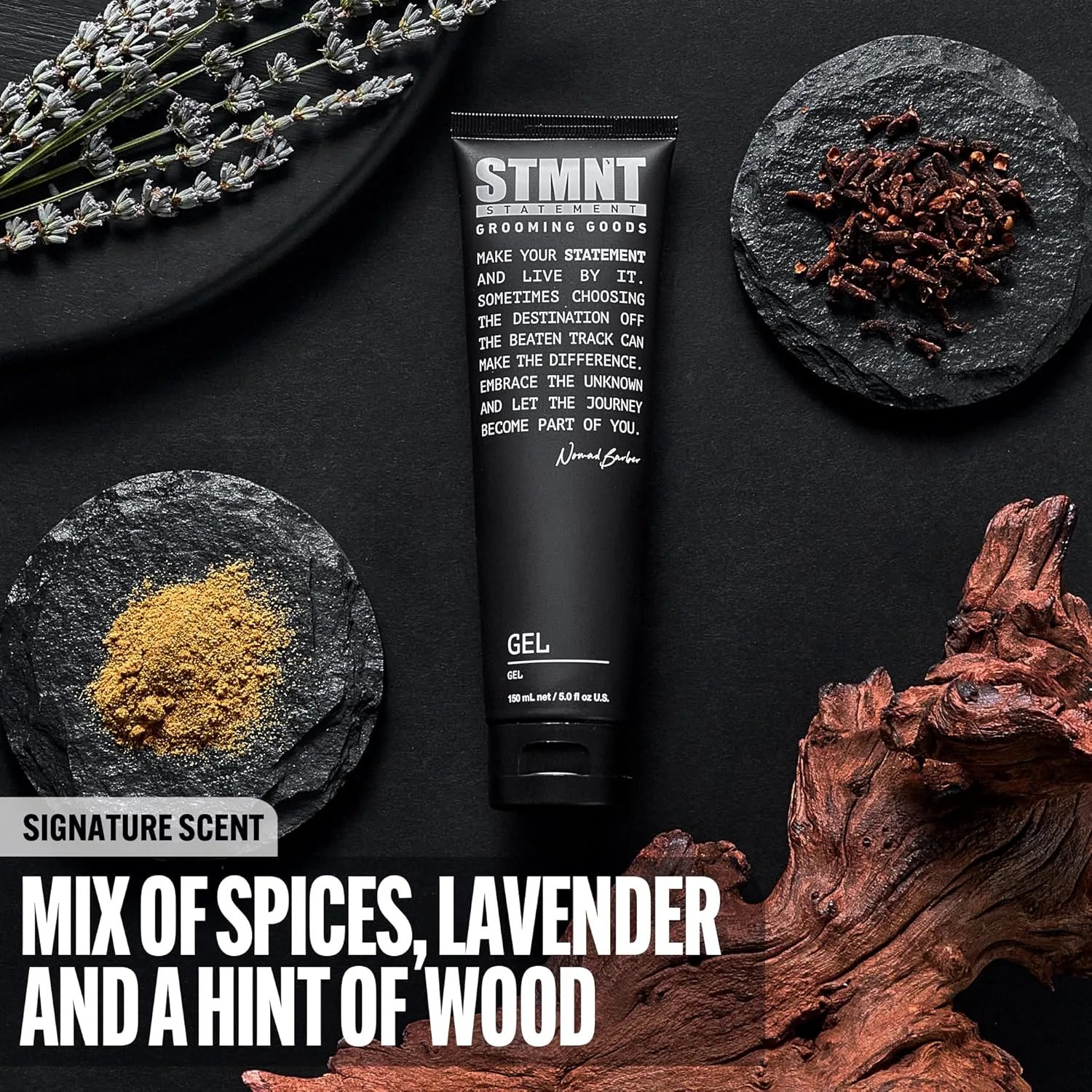 Гель для укладки волос STMNT Grooming Goods | Сильная фиксация | Длительная фиксация | Сатиновый, полуматовый финиш | Легко смывается — фото 4
